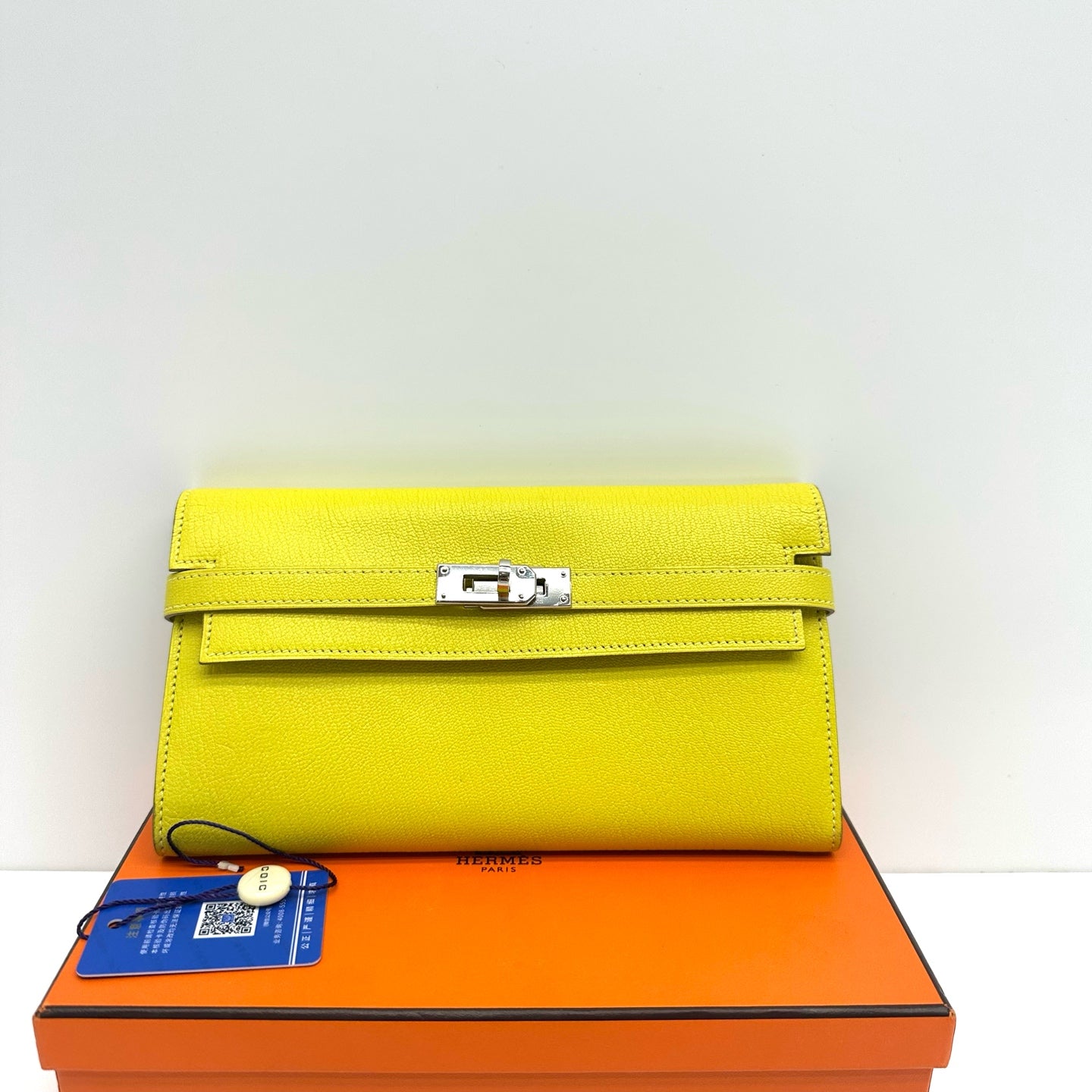 Hermès - Kelly Long - Leather - Yellow