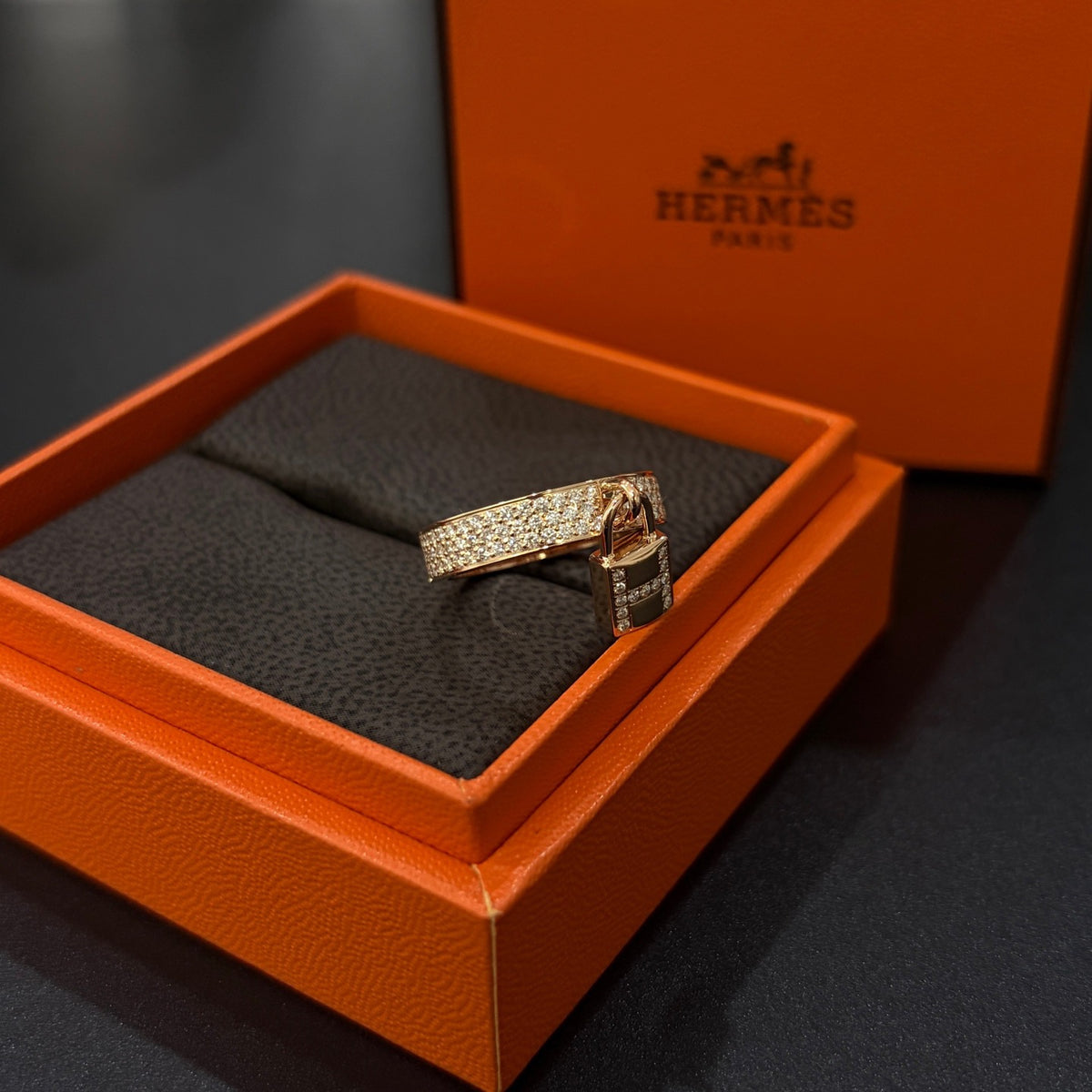 Hermès - Kelly - Pink gold - Gold - (51)