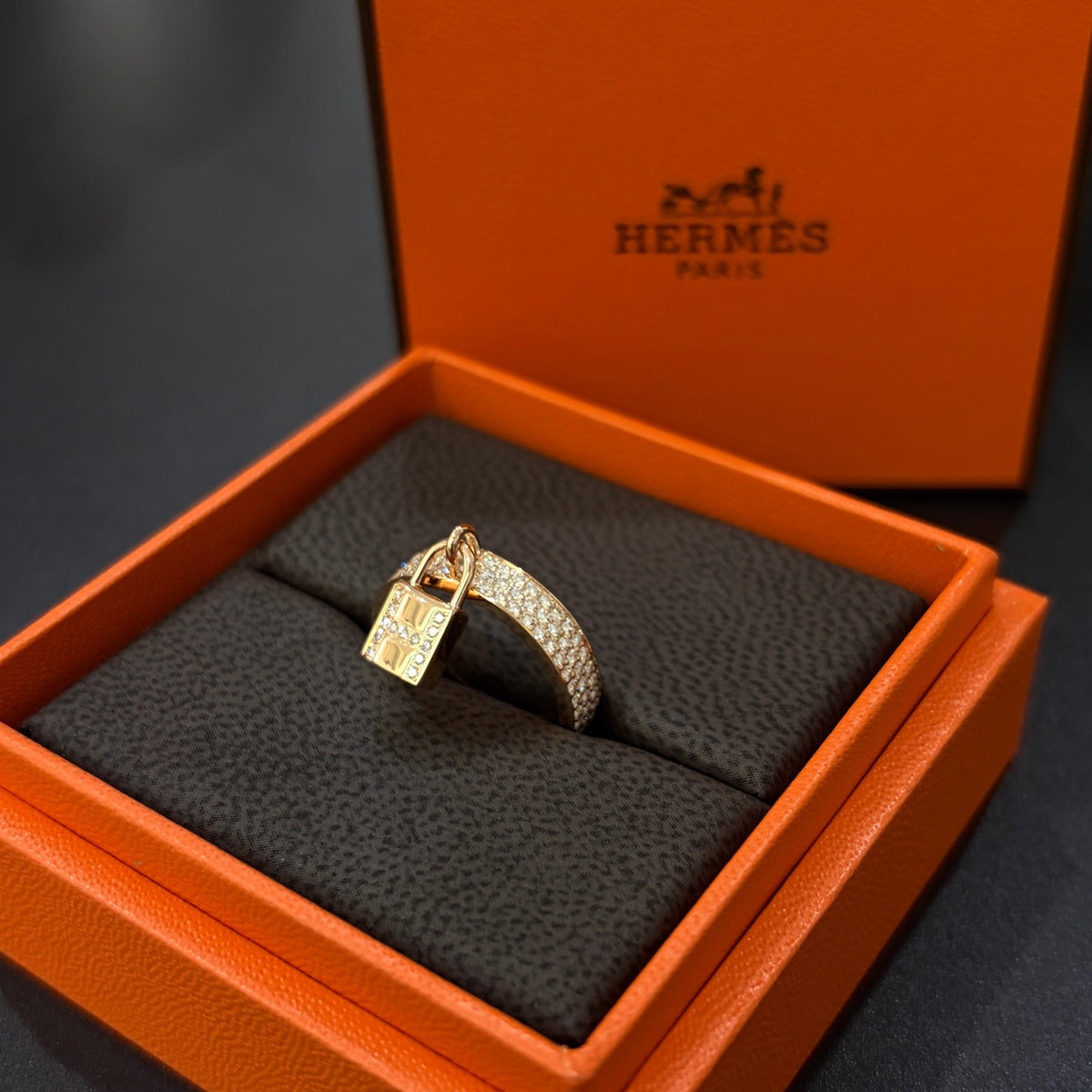 Hermès - Kelly - Pink gold - Gold - (51)