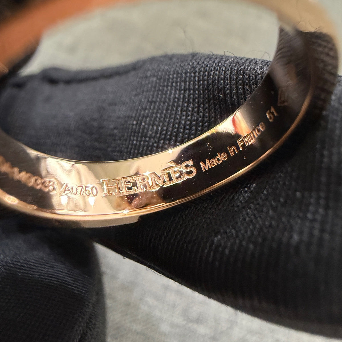 Hermès - Kelly - Pink gold - Gold - (51)