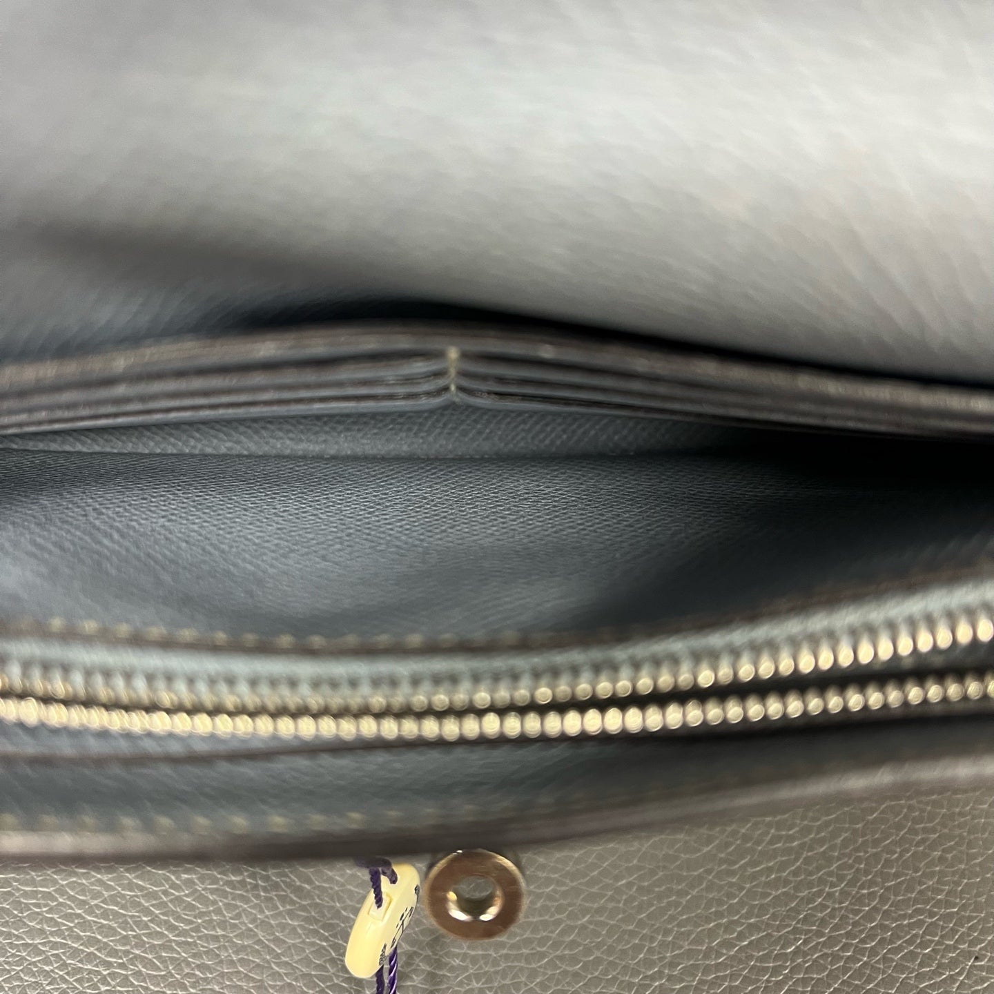 Hermès - Kelly To Go - Leather - Blue - (Mini)
