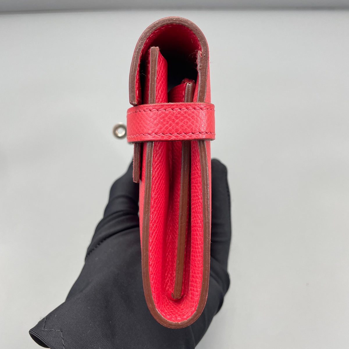 Hermes - Kelly Wallet - Leather - Red