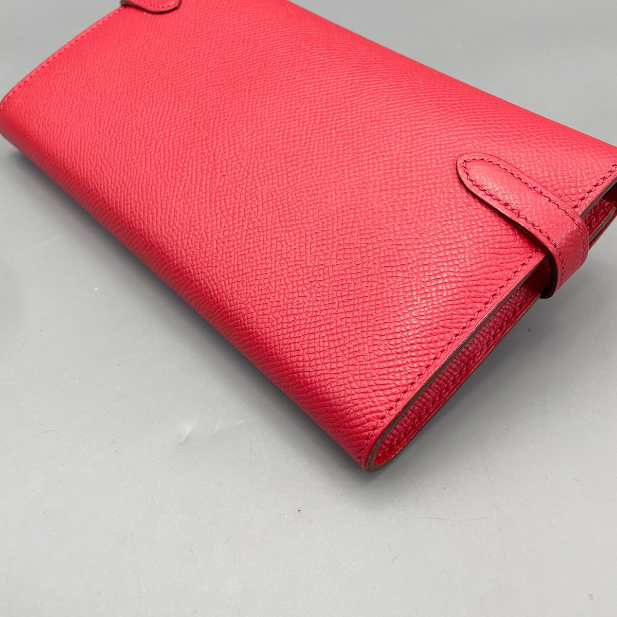 Hermes - Kelly Wallet - Leather - Red