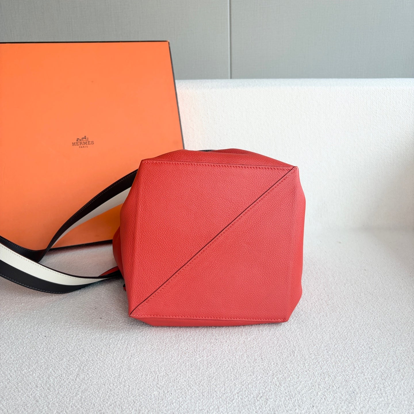 Hermes - Licol 17 - Leather - Orange - (mini)