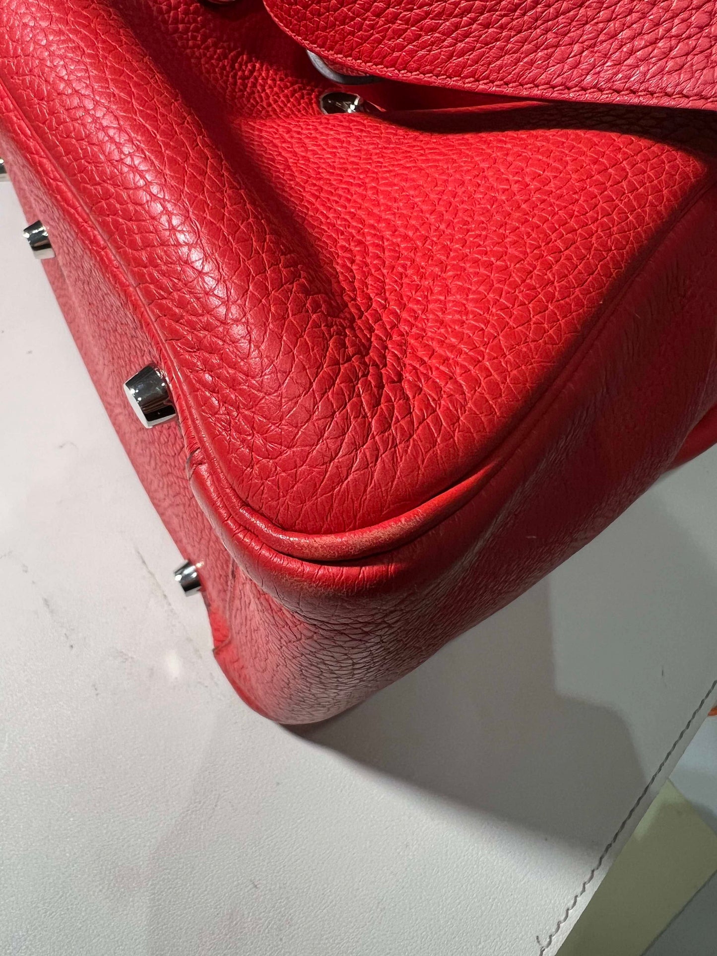 Hermès - Lindy 30 - Clemence leather - Red - (Medium)