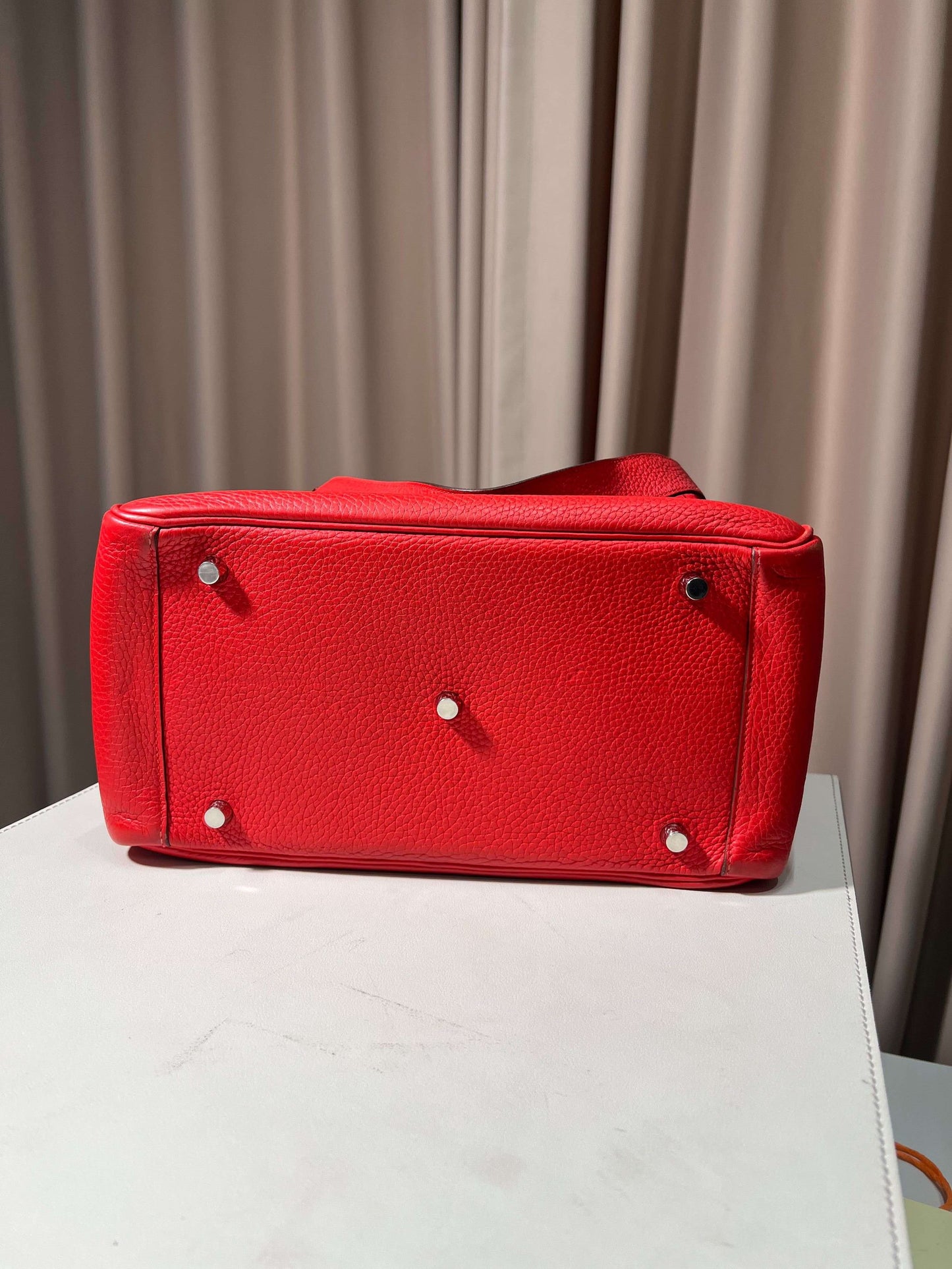 Hermès - Lindy 30 - Clemence leather - Red - (Medium)