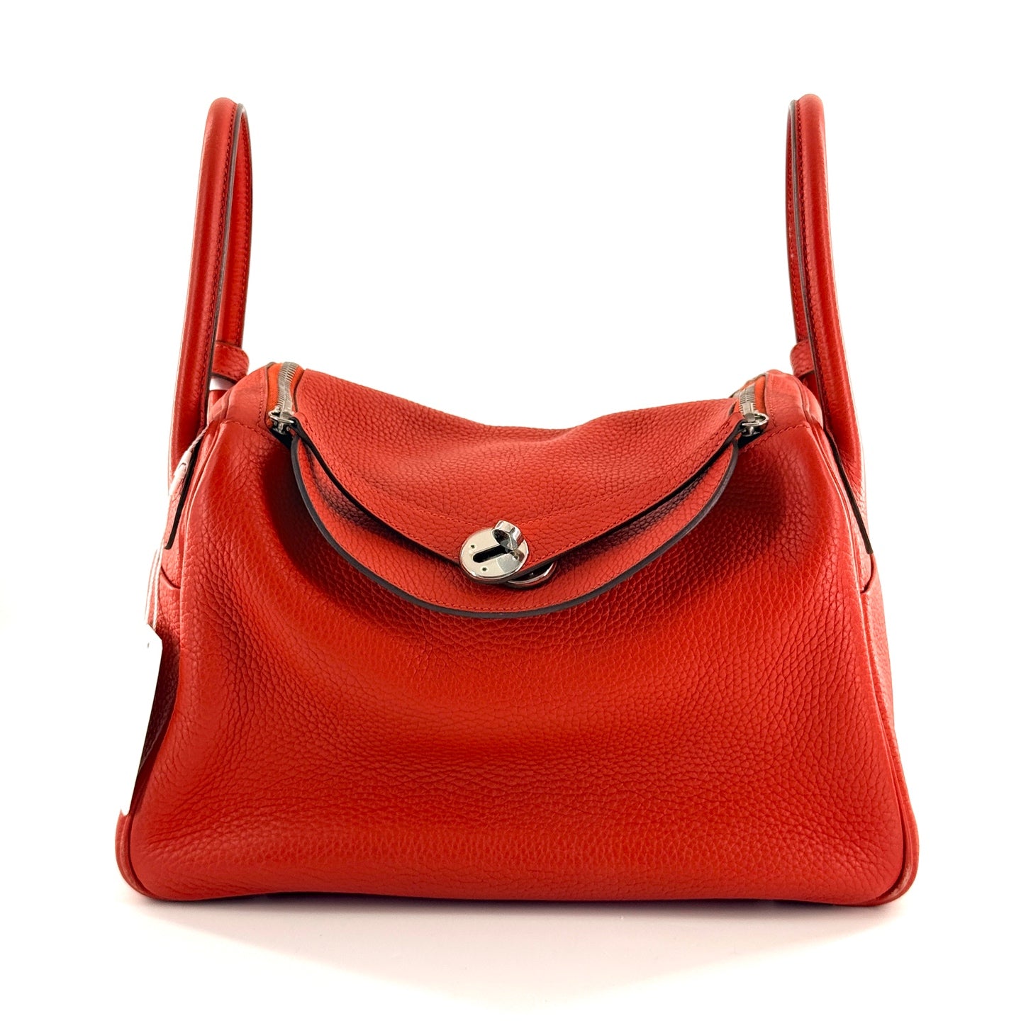 Hermès - Lindy 30 - Grained leather - Red - (Medium)