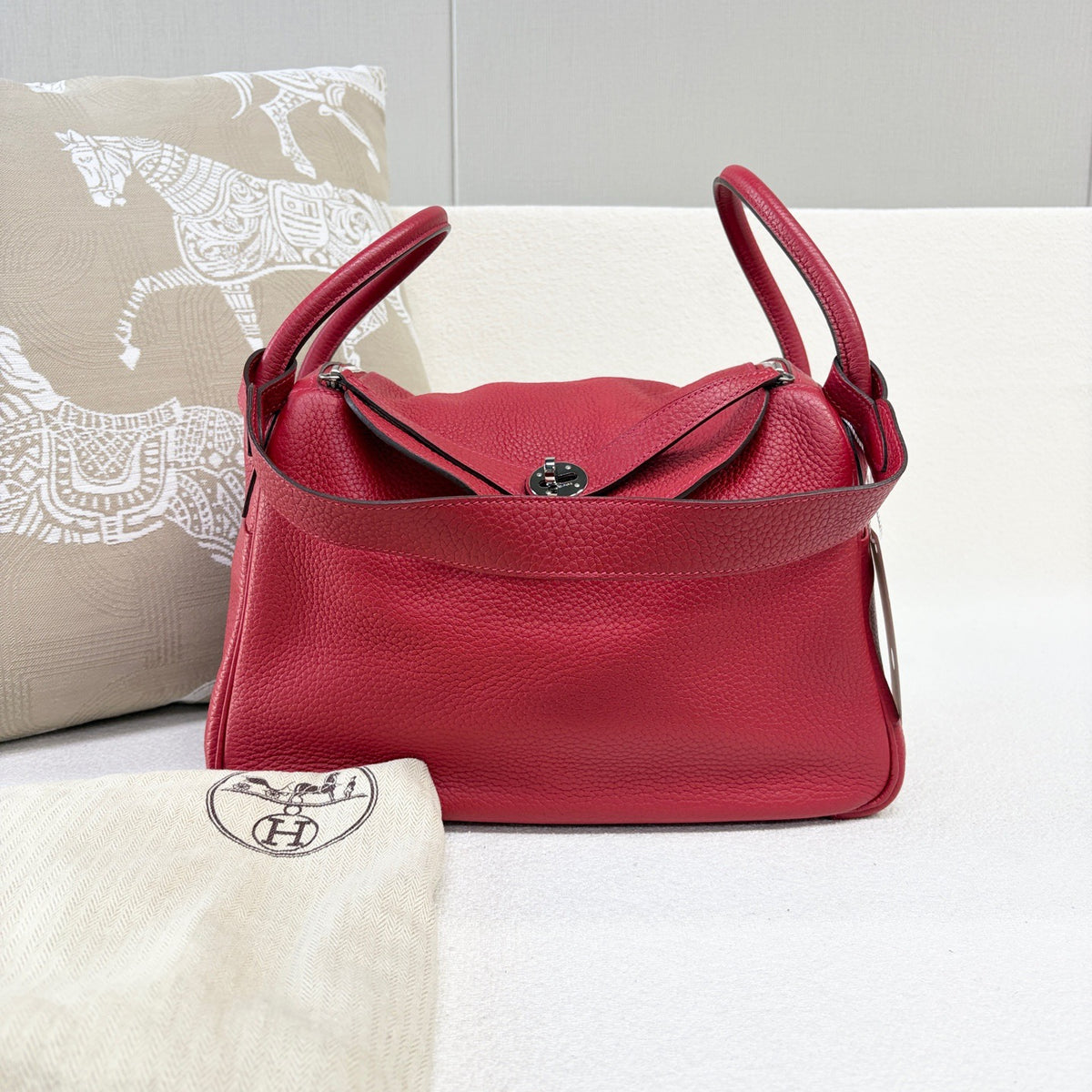 Hermes - Lindy 30 - Leather - Red - (medium)