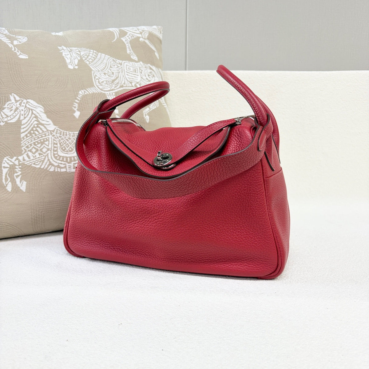 Hermes - Lindy 30 - Leather - Red - (medium)