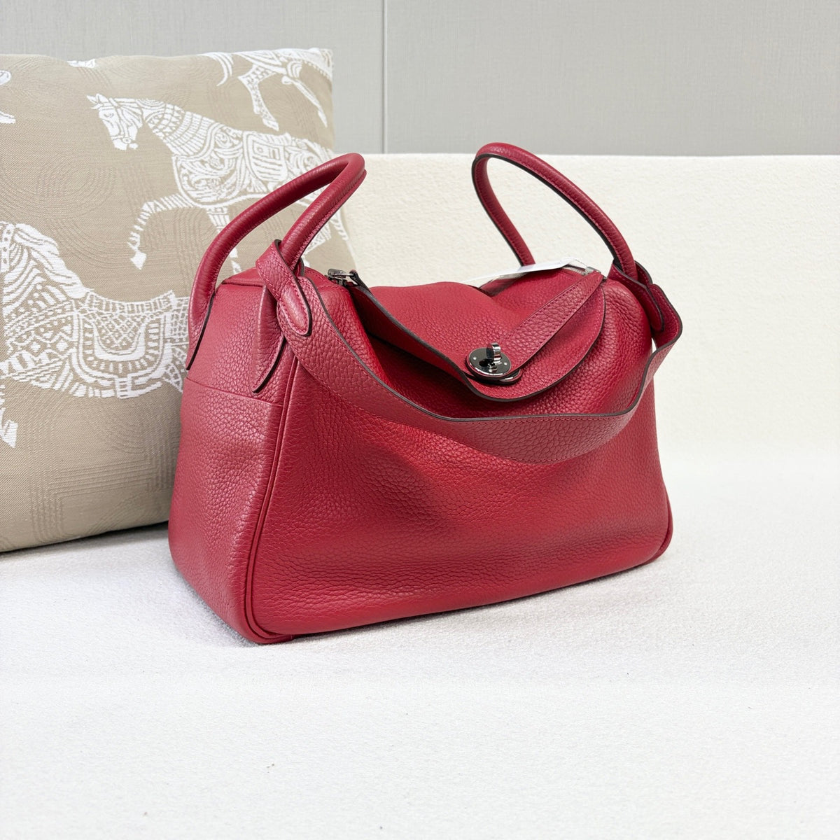 Hermes - Lindy 30 - Leather - Red - (medium)