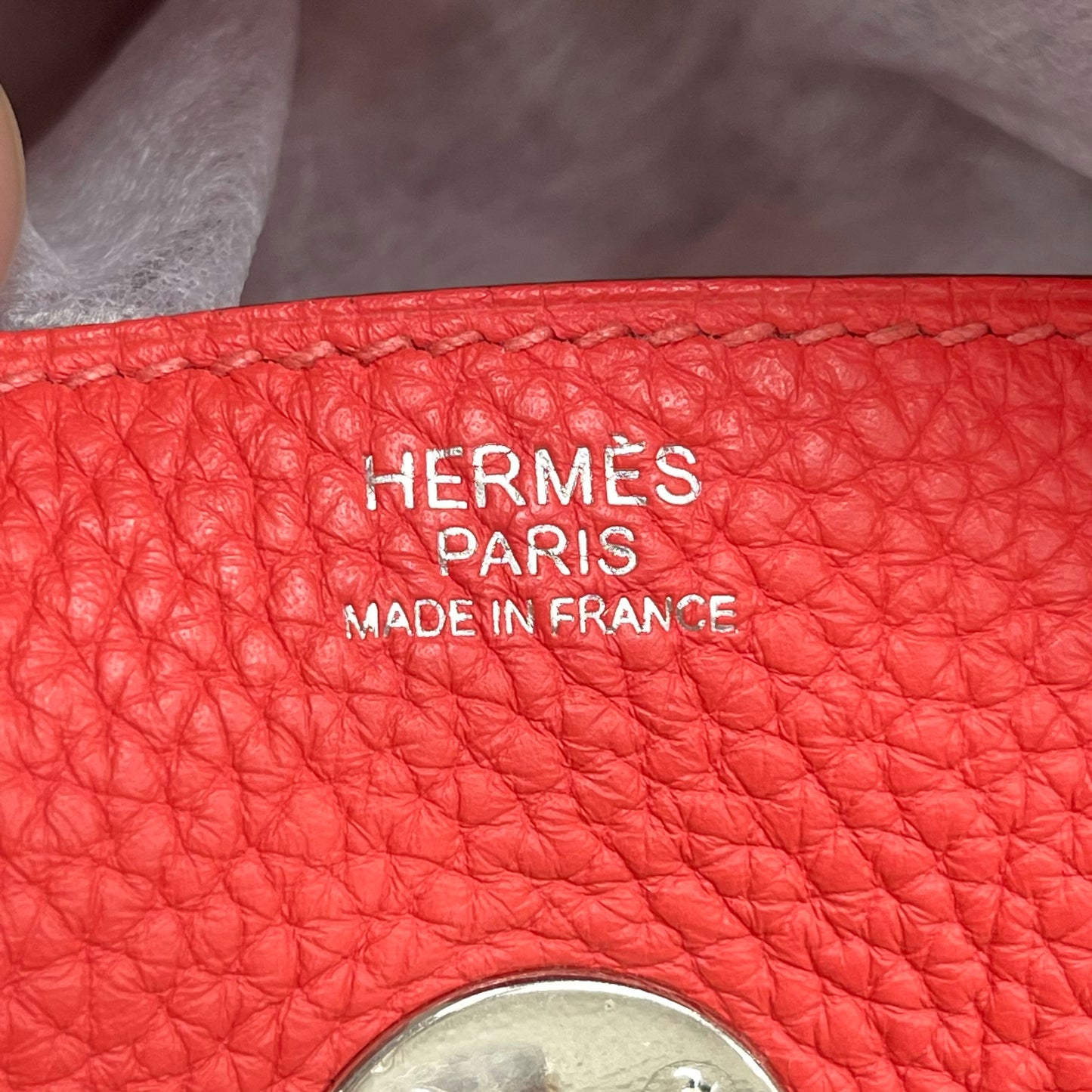Hermès - Lindy 30 - Togo leather - Gypsy Pink with Silver-Tone Hardware - (Medium)