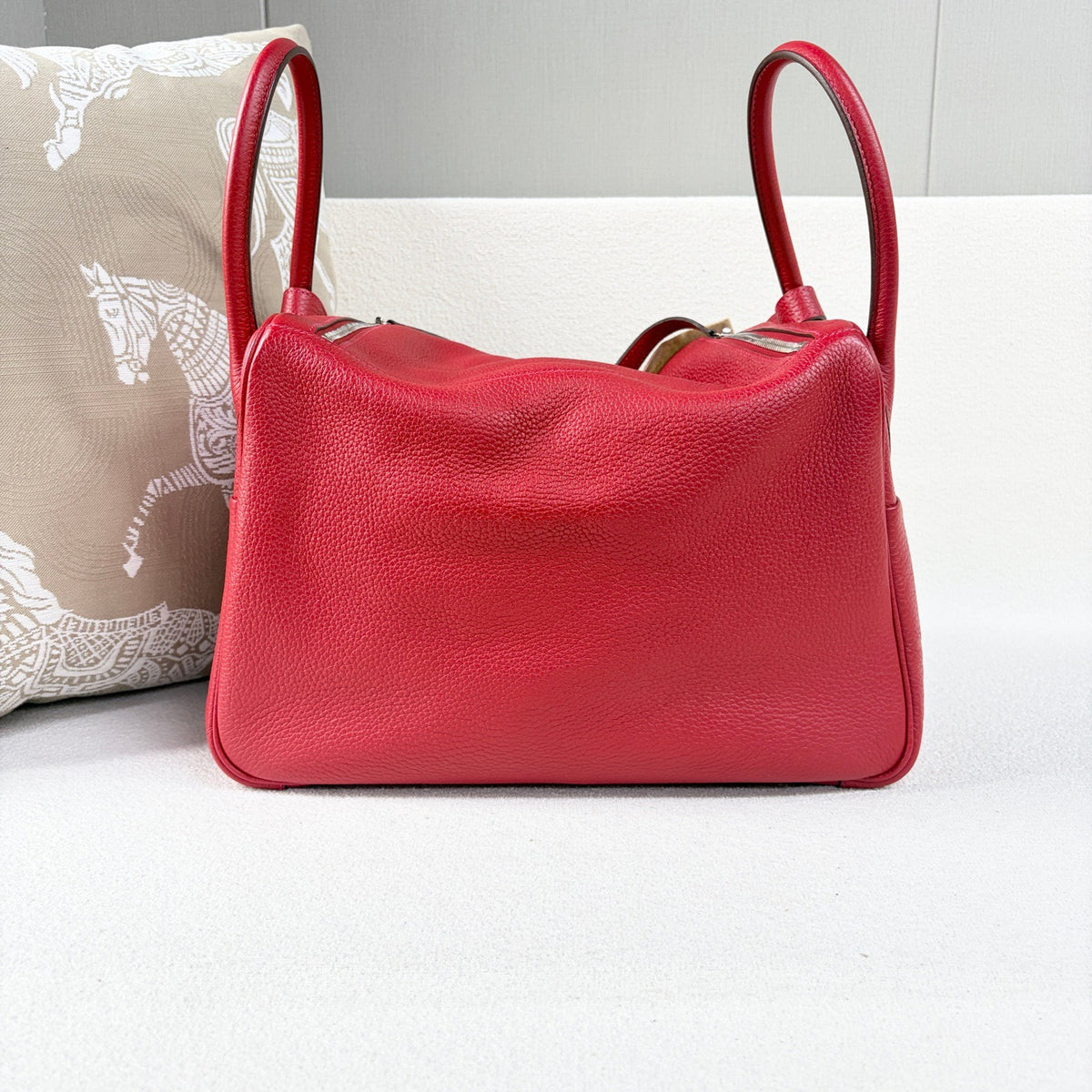 Hermes - Lindy 34 - Leather - Red - (Medium)