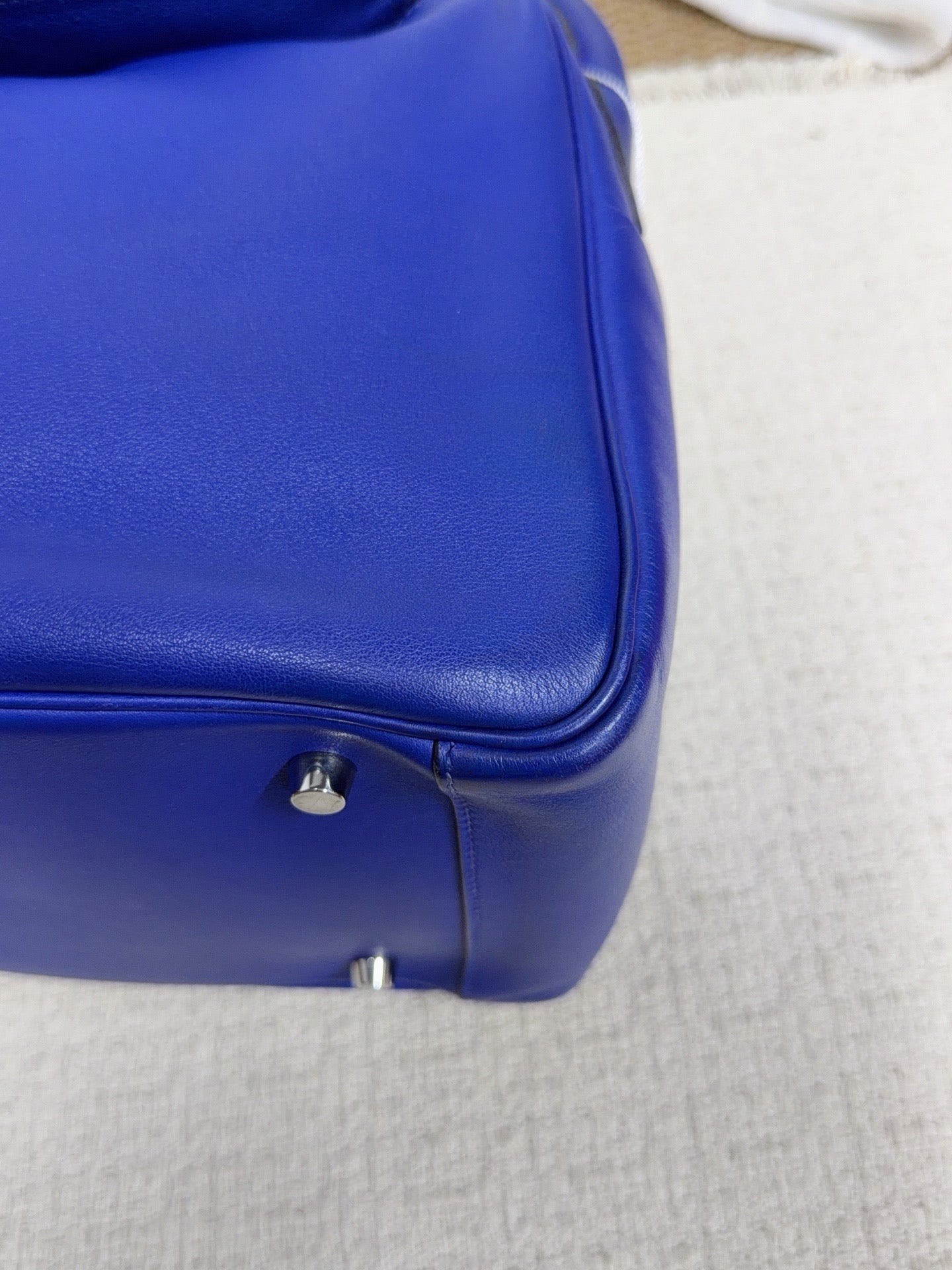 Hermès - Lindy - Leather - Blue - (medium)