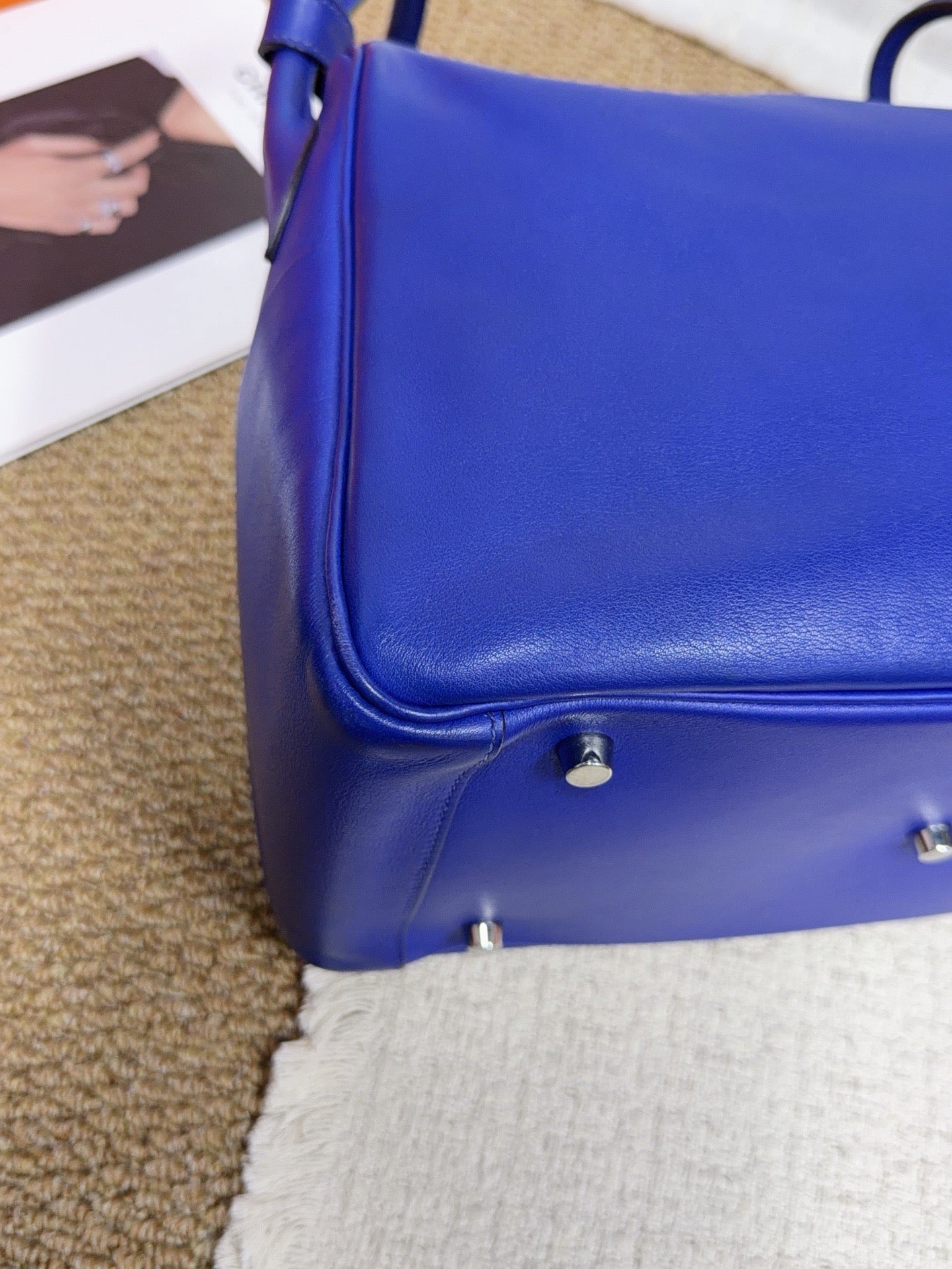 Hermès - Lindy - Leather - Blue - (medium)