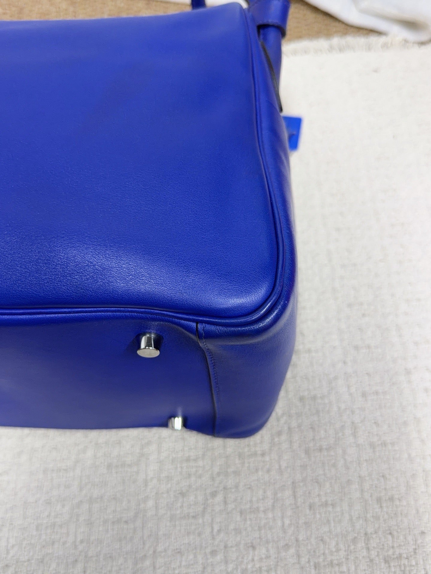 Hermès - Lindy - Leather - Blue - (medium)