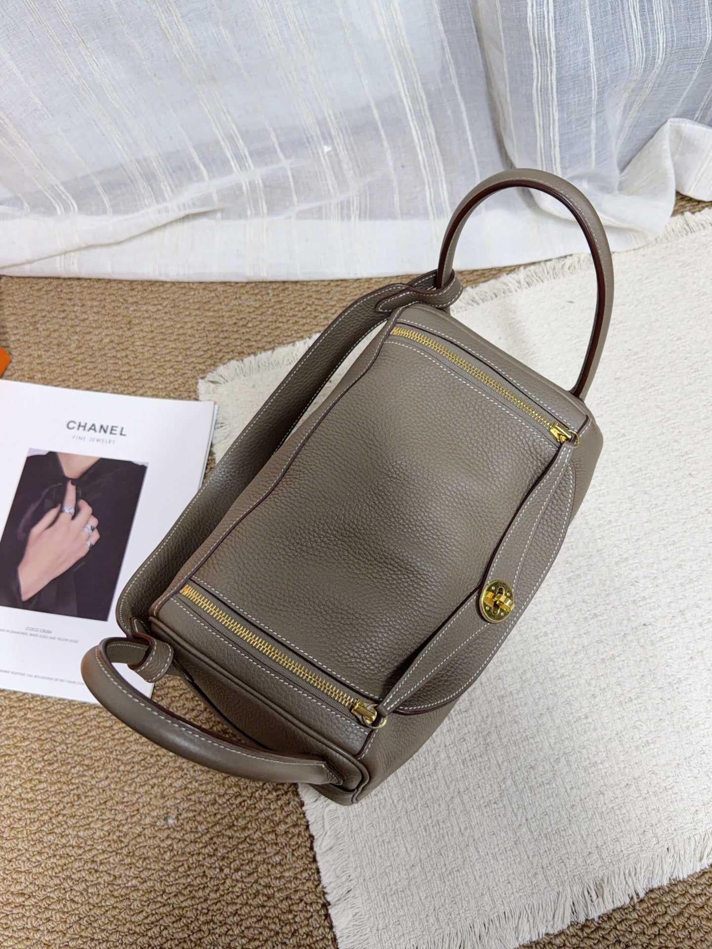 Hermès - Lindy - Leather - Grey - (medium)