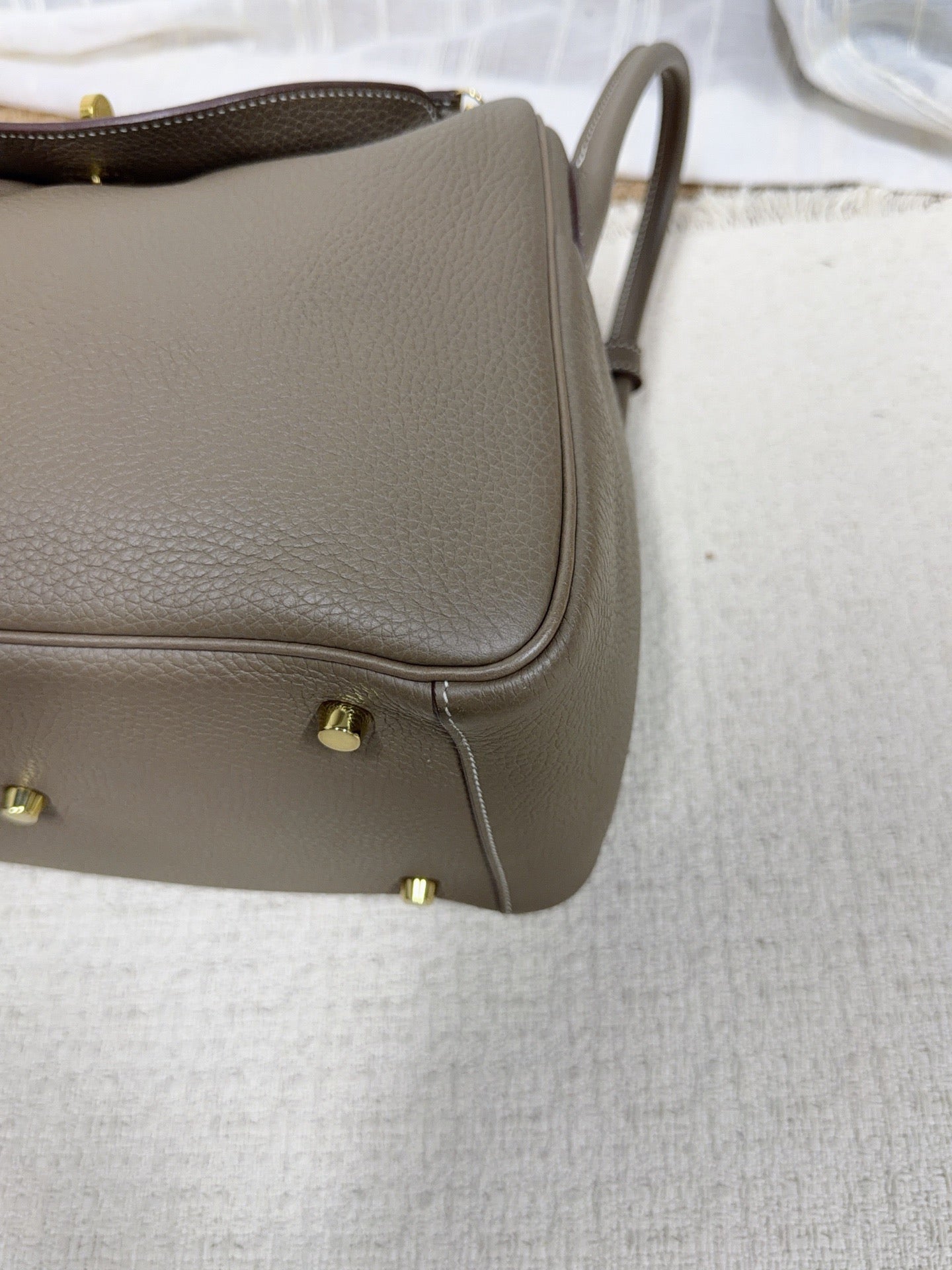 Hermès - Lindy - Leather - Grey - (medium)