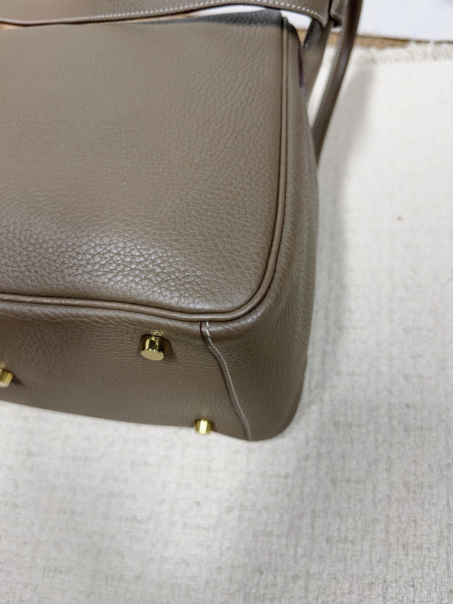 Hermès - Lindy - Leather - Grey - (medium)