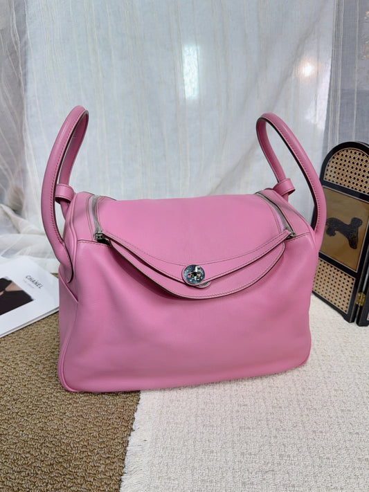 Hermès - Lindy - Leather - Pink - (medium)