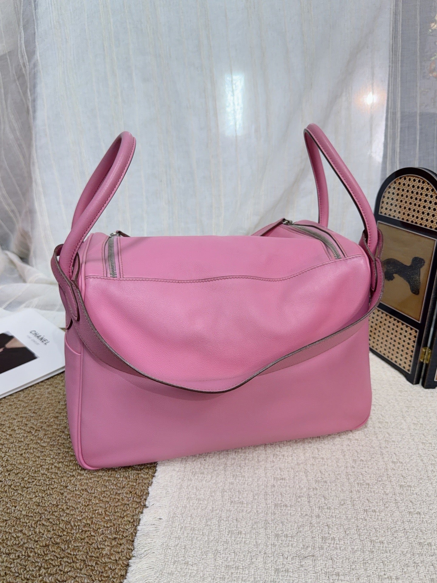 Hermès - Lindy - Leather - Pink - (medium)