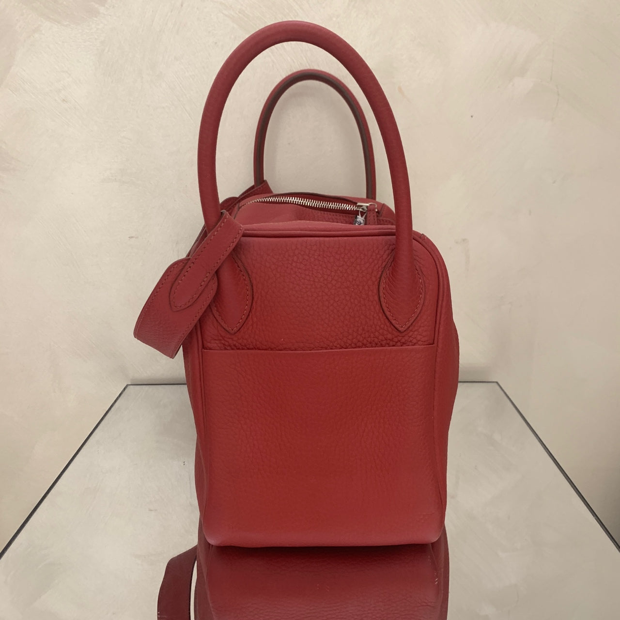 Hermès - Lindy - Leather - Red - (Medium)