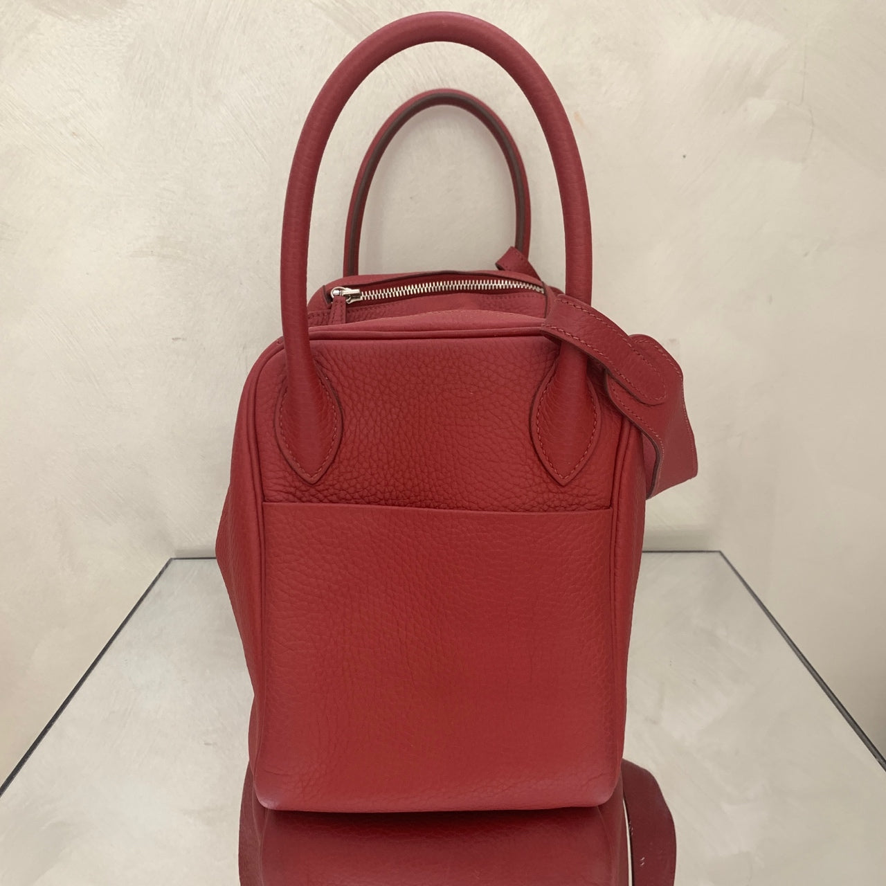 Hermès - Lindy - Leather - Red - (Medium)