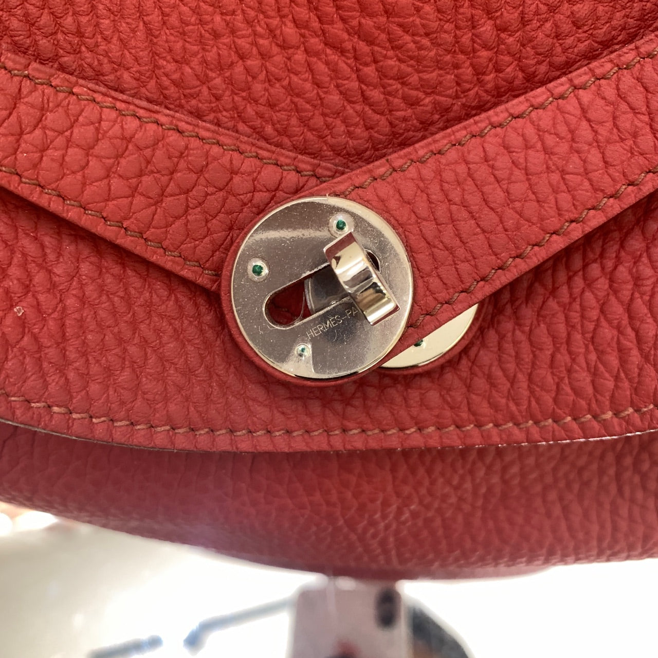 Hermès - Lindy - Leather - Red - (Medium)