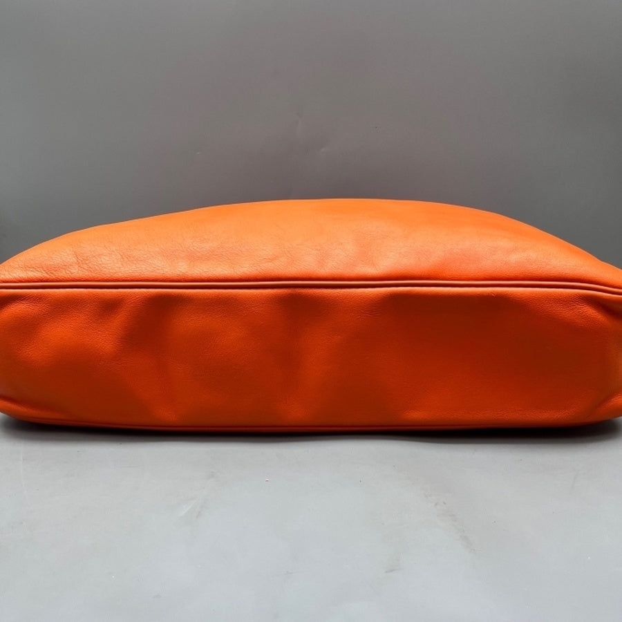 Hermès - Massai - Leather - Orange - (large)