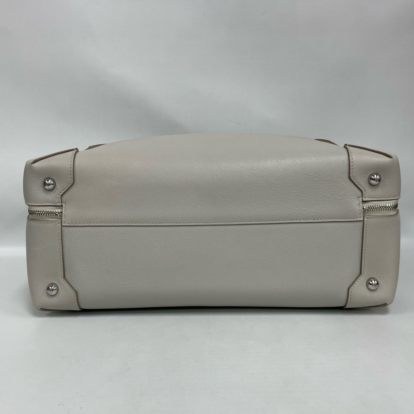 Hermès - Maxi Box - Pebbled calfskin leather - Light Grey - (Large)
