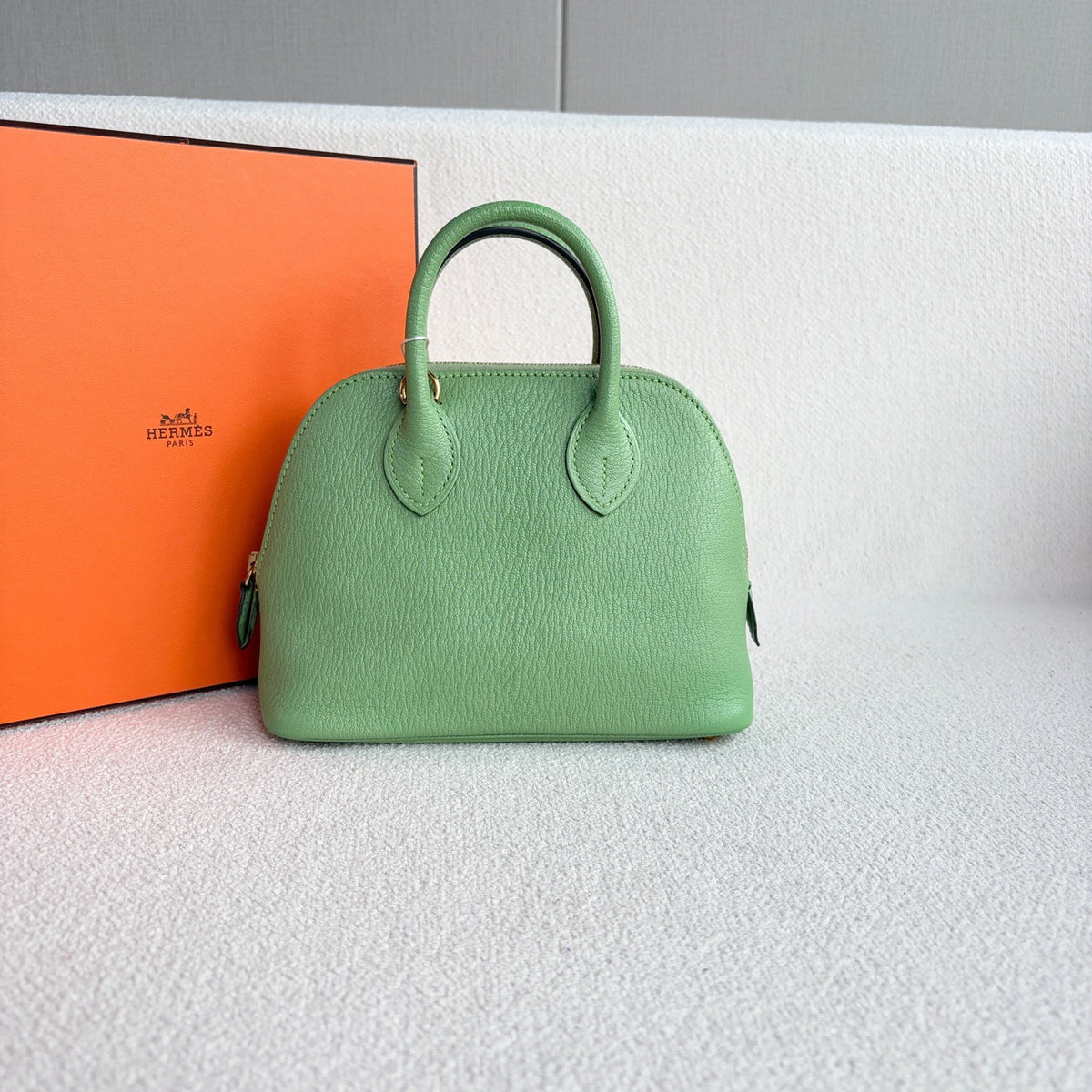 Hermes - Mini Bolide - Leather - Green - (mini)