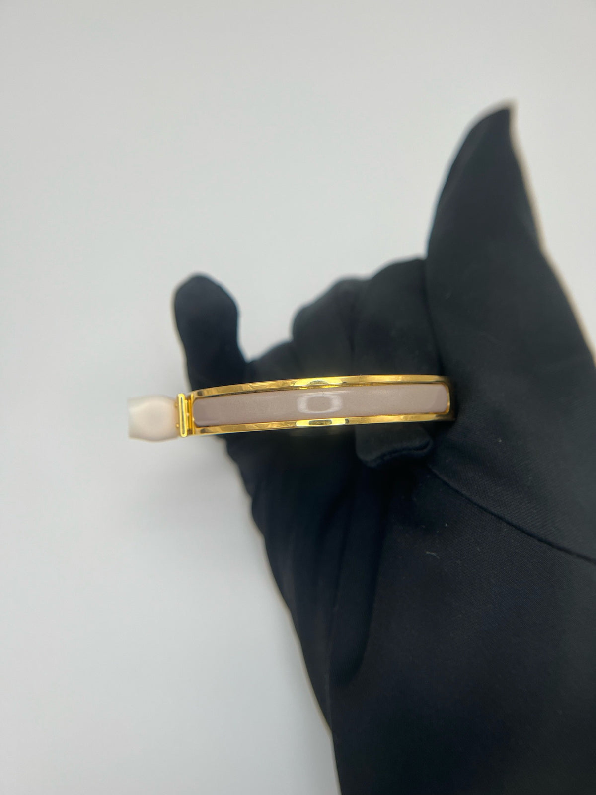Hermes - Mini Clic Kelly - Gold-plated metal with enamel - Gold