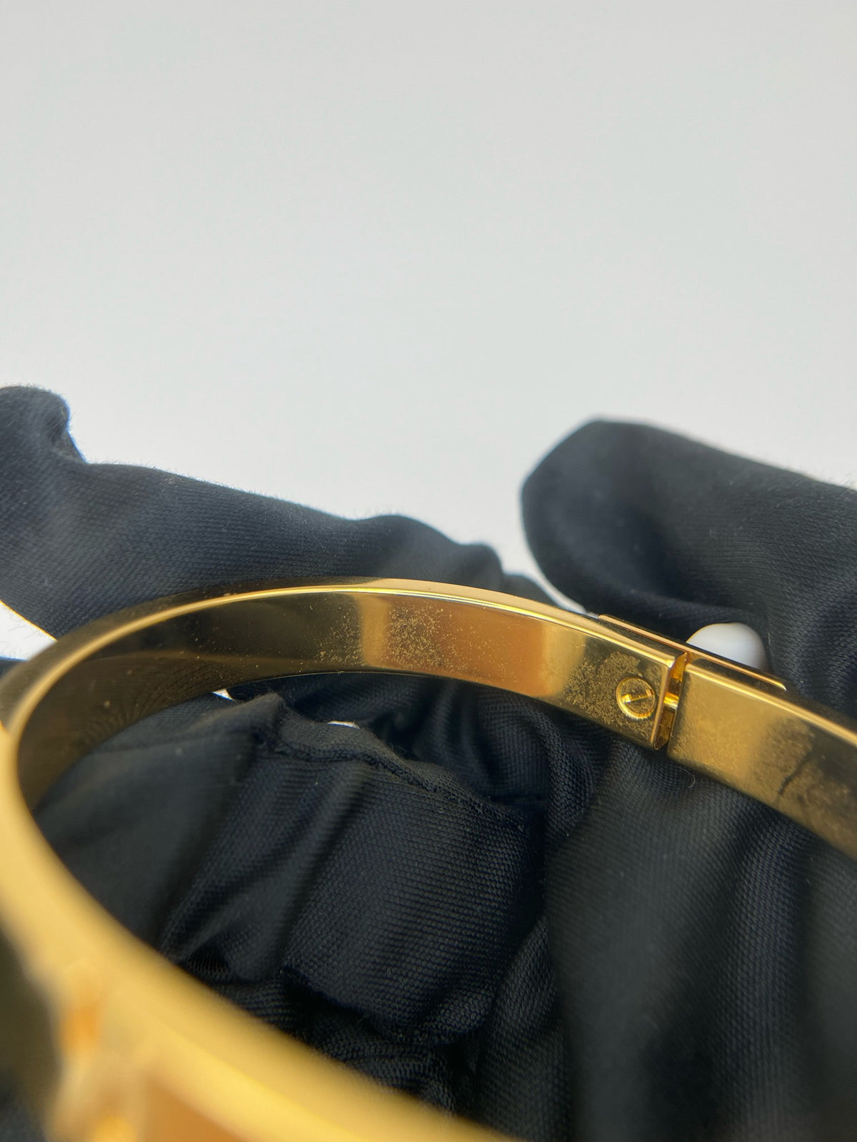 Hermes - Mini Clic Kelly - Gold-plated metal with enamel - Gold