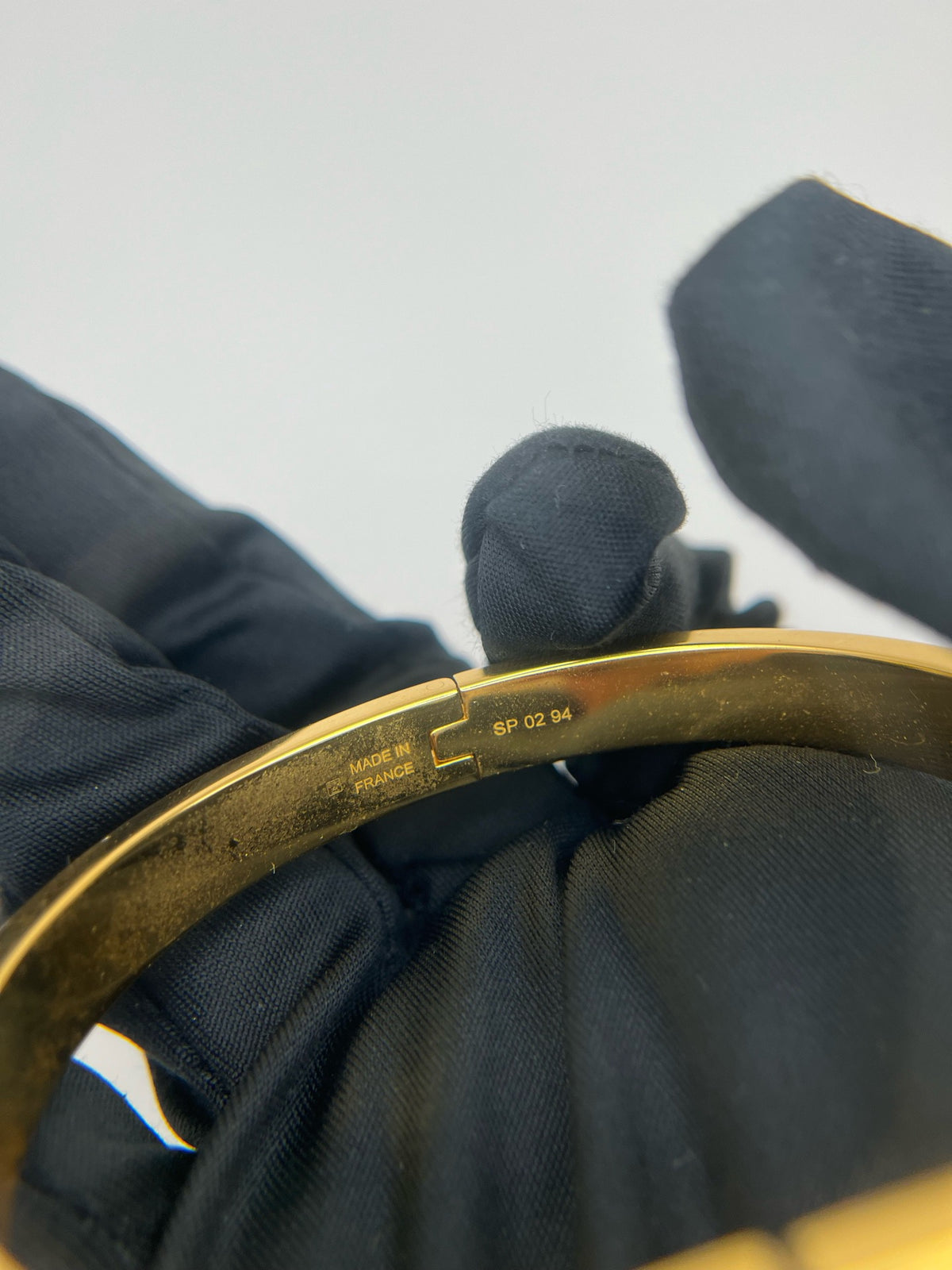 Hermes - Mini Clic Kelly - Gold-plated metal with enamel - Gold