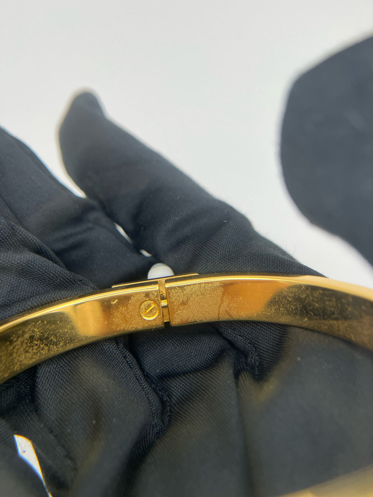 Hermes - Mini Clic Kelly - Gold-plated metal with enamel - Gold