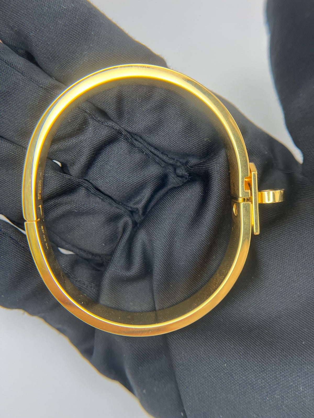 Hermes - Mini Clic Kelly - Gold-plated metal with enamel - Gold