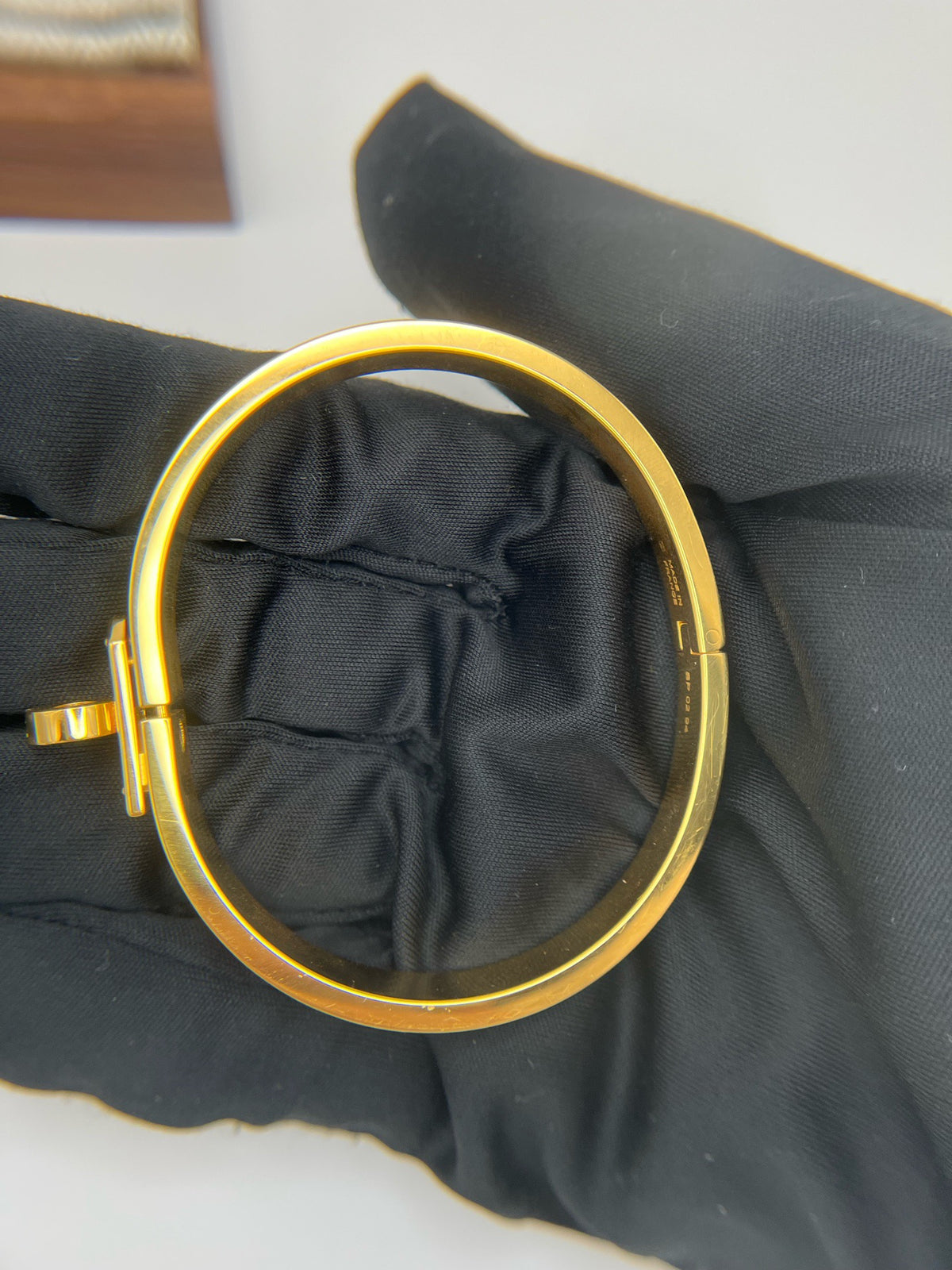 Hermes - Mini Clic Kelly - Gold-plated metal with enamel - Gold