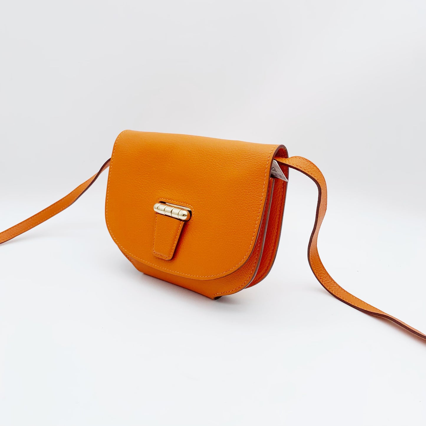 Hermes - Mini Convoyeur - Leather - Orange - (mini)