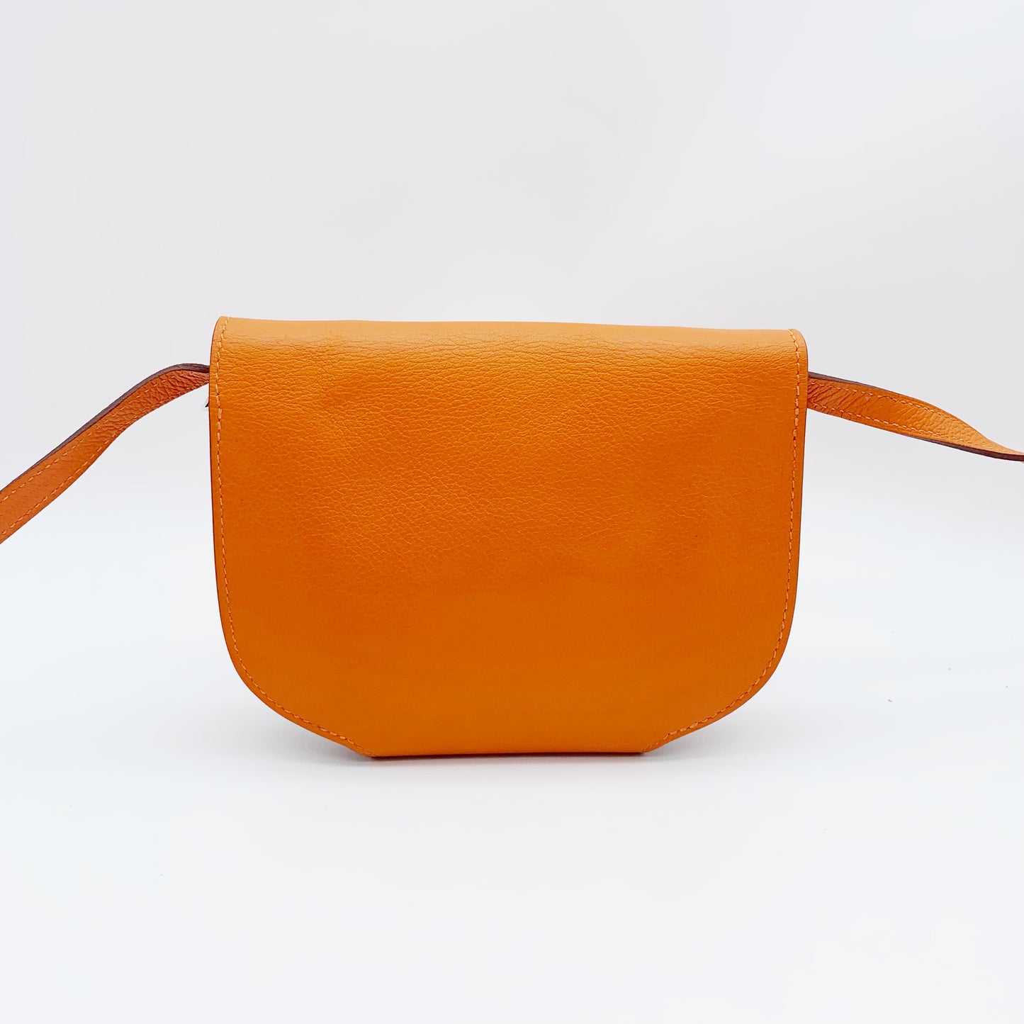 Hermes - Mini Convoyeur - Leather - Orange - (mini)