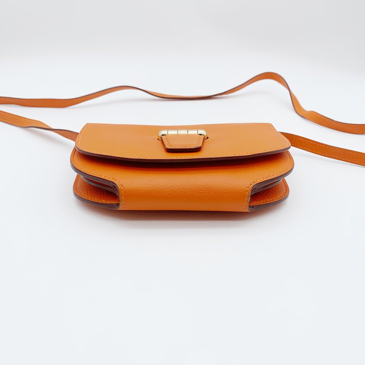 Hermes - Mini Convoyeur - Leather - Orange - (mini)