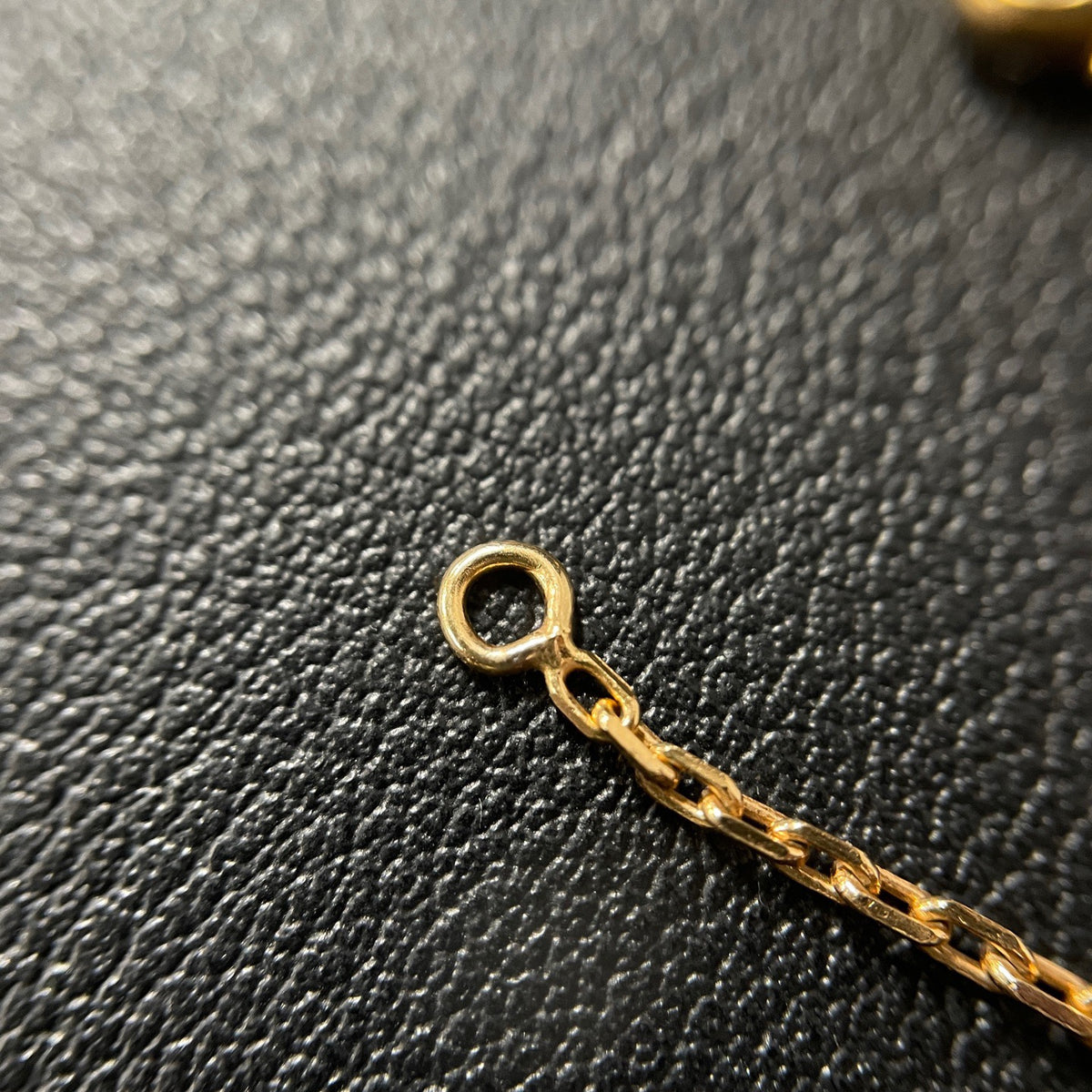 Hermes - Mini Pop H - Lacquered metal pendant with a rose-gold-tone metal chain; exact metal composition is not specified. - Orange
