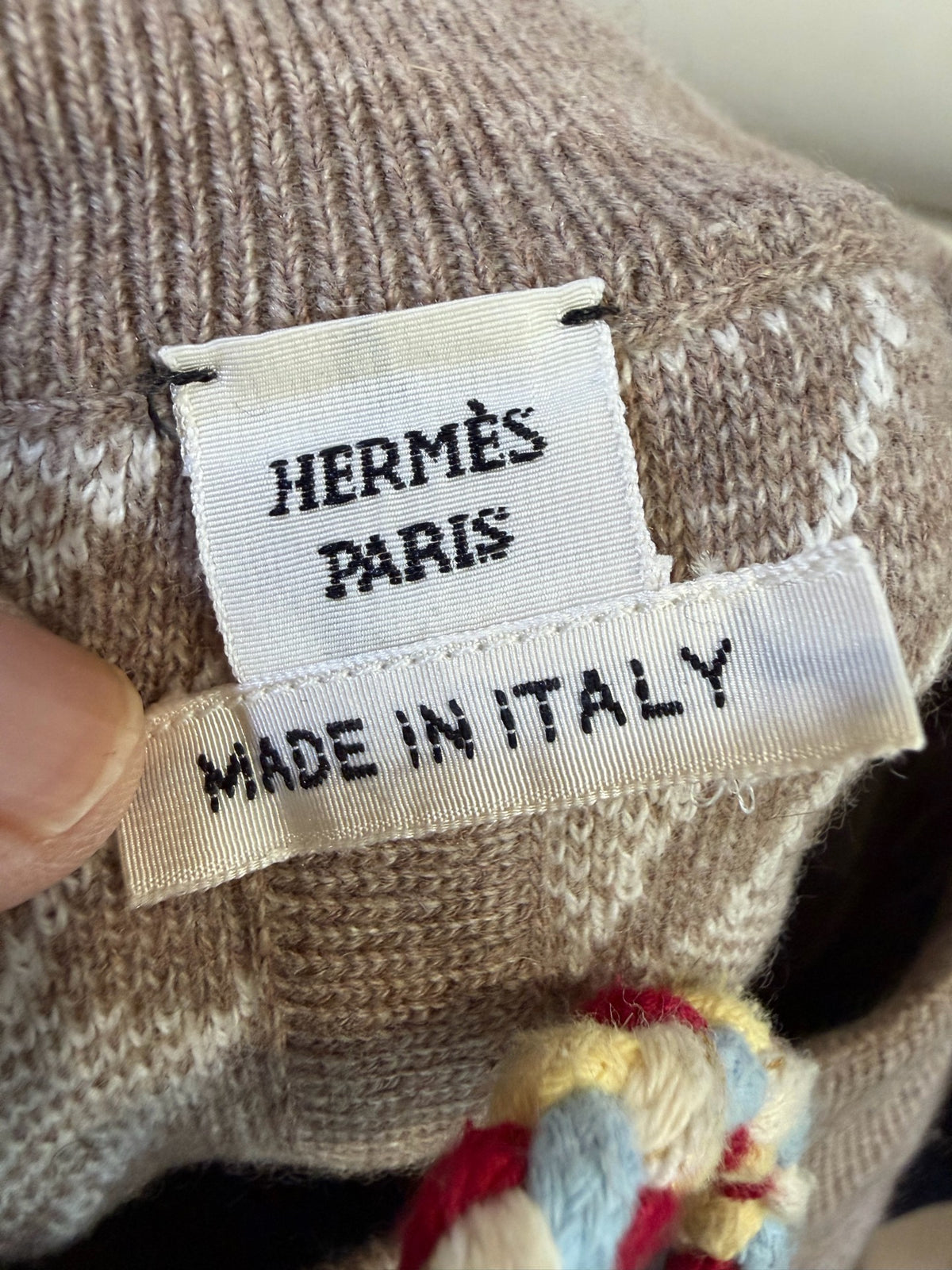 Hermès - Other - Cashmere - Beige - (34)