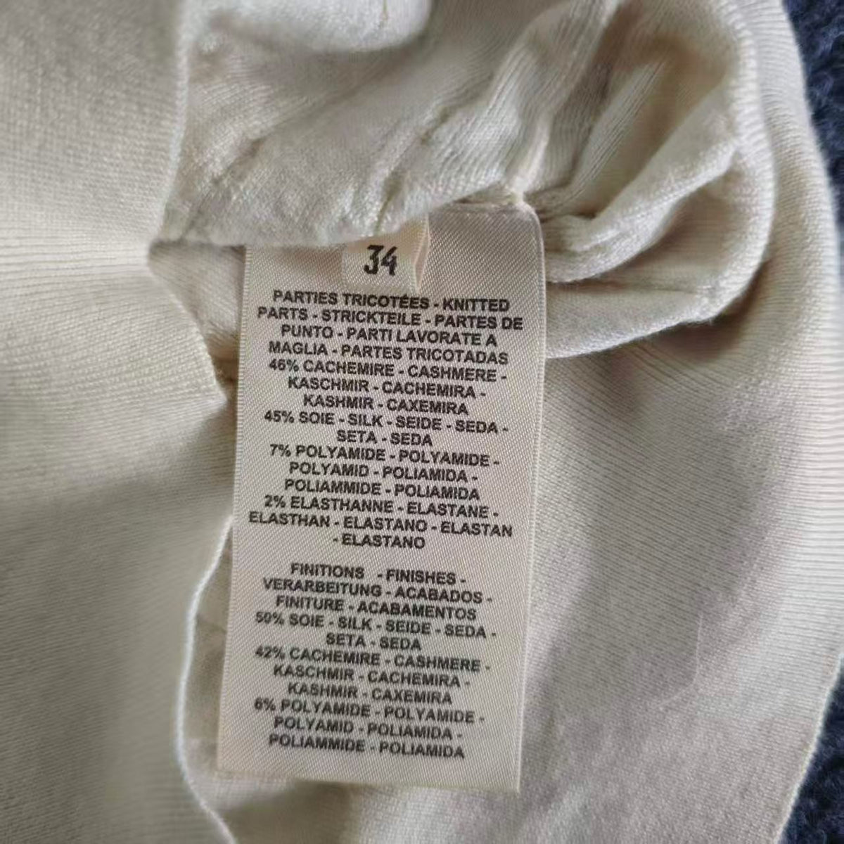 Hermès - Other - Cashmere - Beige - (34)