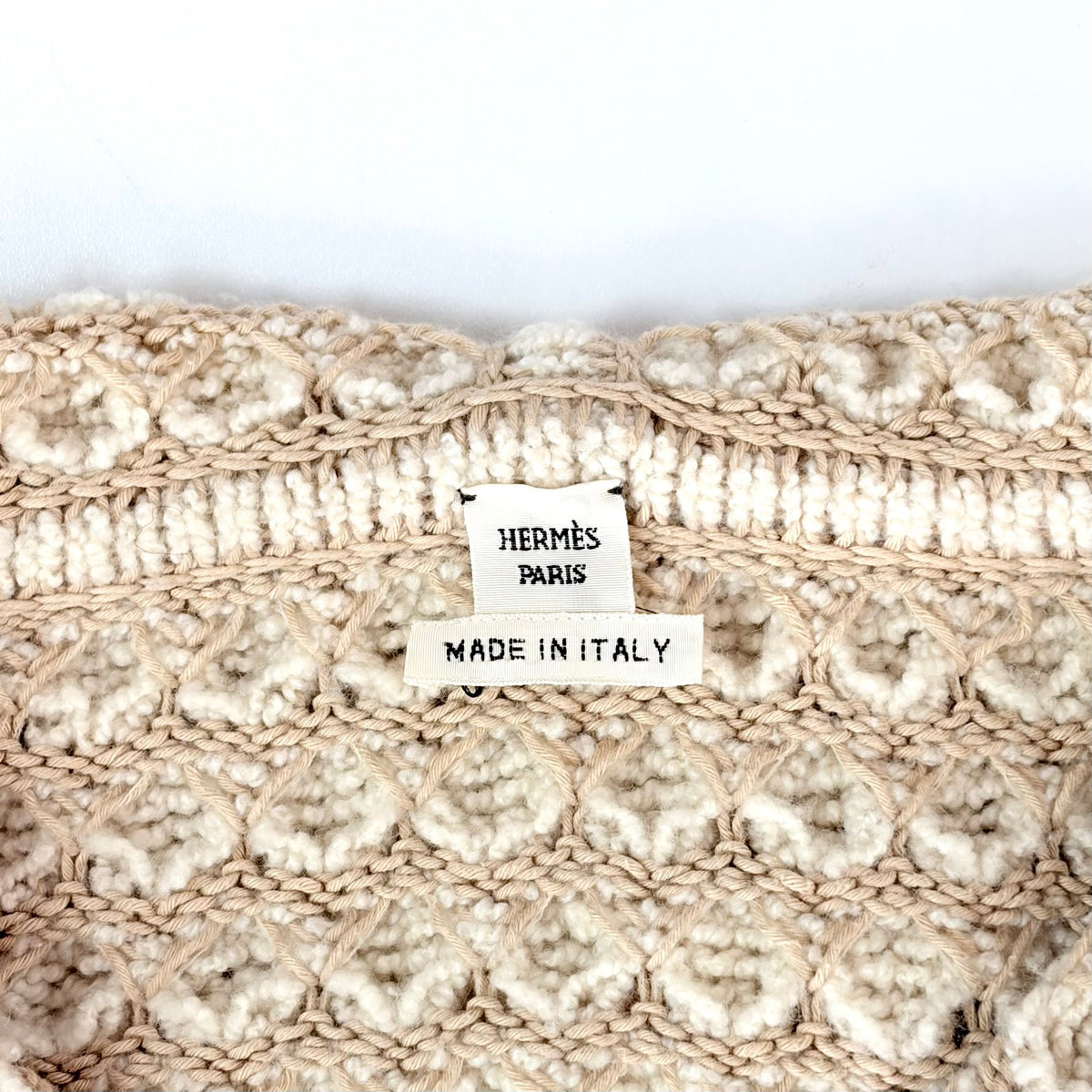 Hermès - Other - Cashmere - Beige - (36)