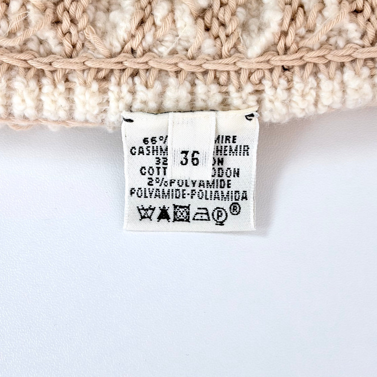Hermès - Other - Cashmere - Beige - (36)
