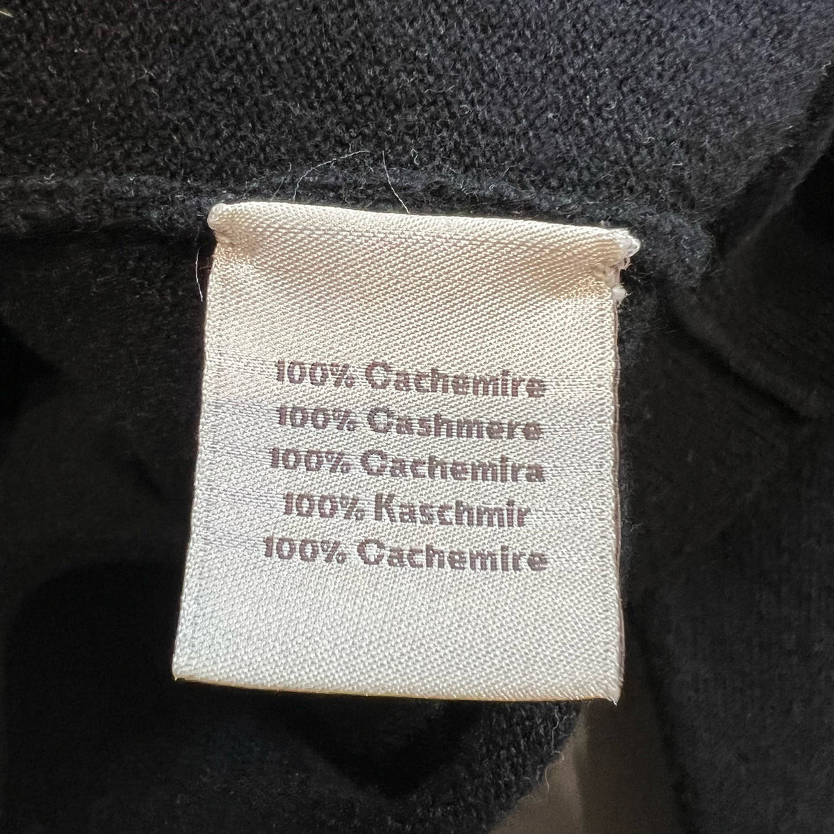 Hermès - Other - Cashmere - Black - (S)