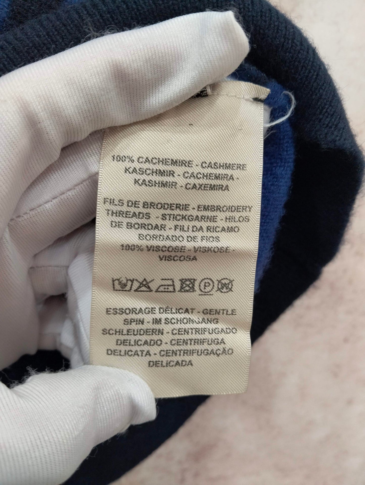 Hermès - Other - Cashmere - Blue - (36)