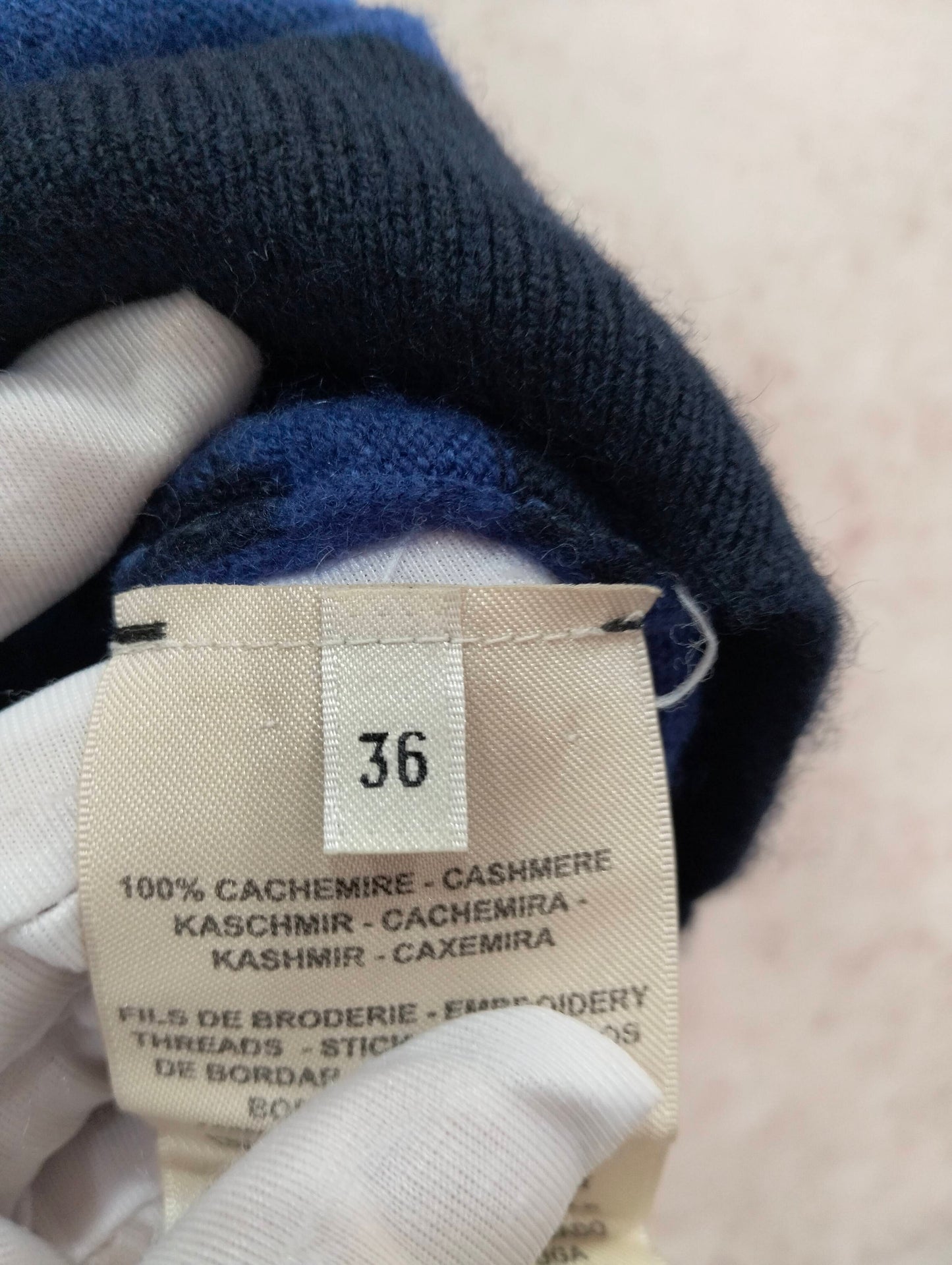 Hermès - Other - Cashmere - Blue - (36)