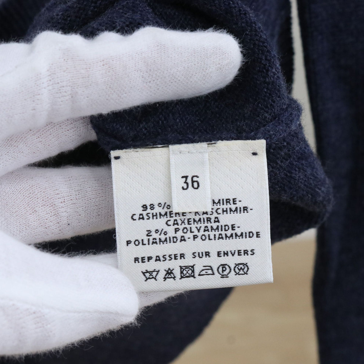 Hermès - Other - Cashmere - Blue - (36)