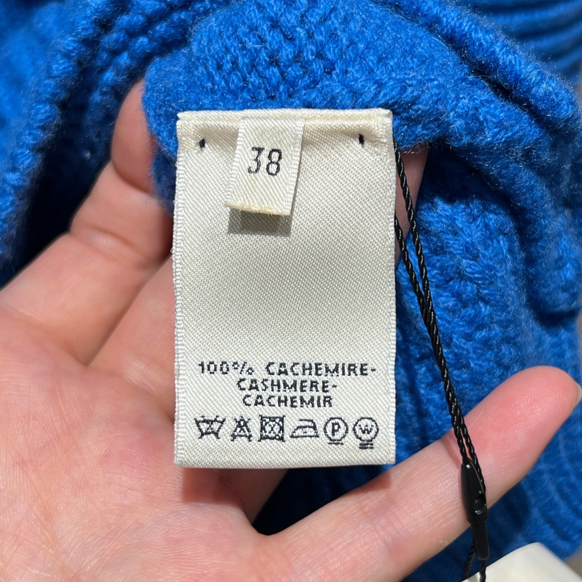 Hermès - Other - Cashmere - Blue - (38)