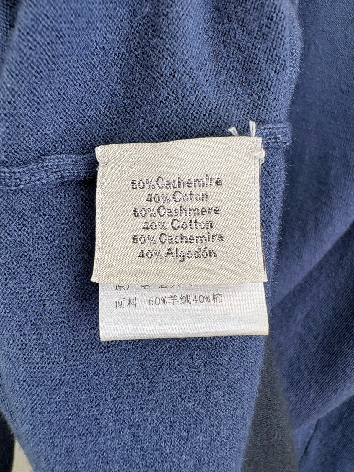 Hermès - Other - Cashmere - Blue - (XL)